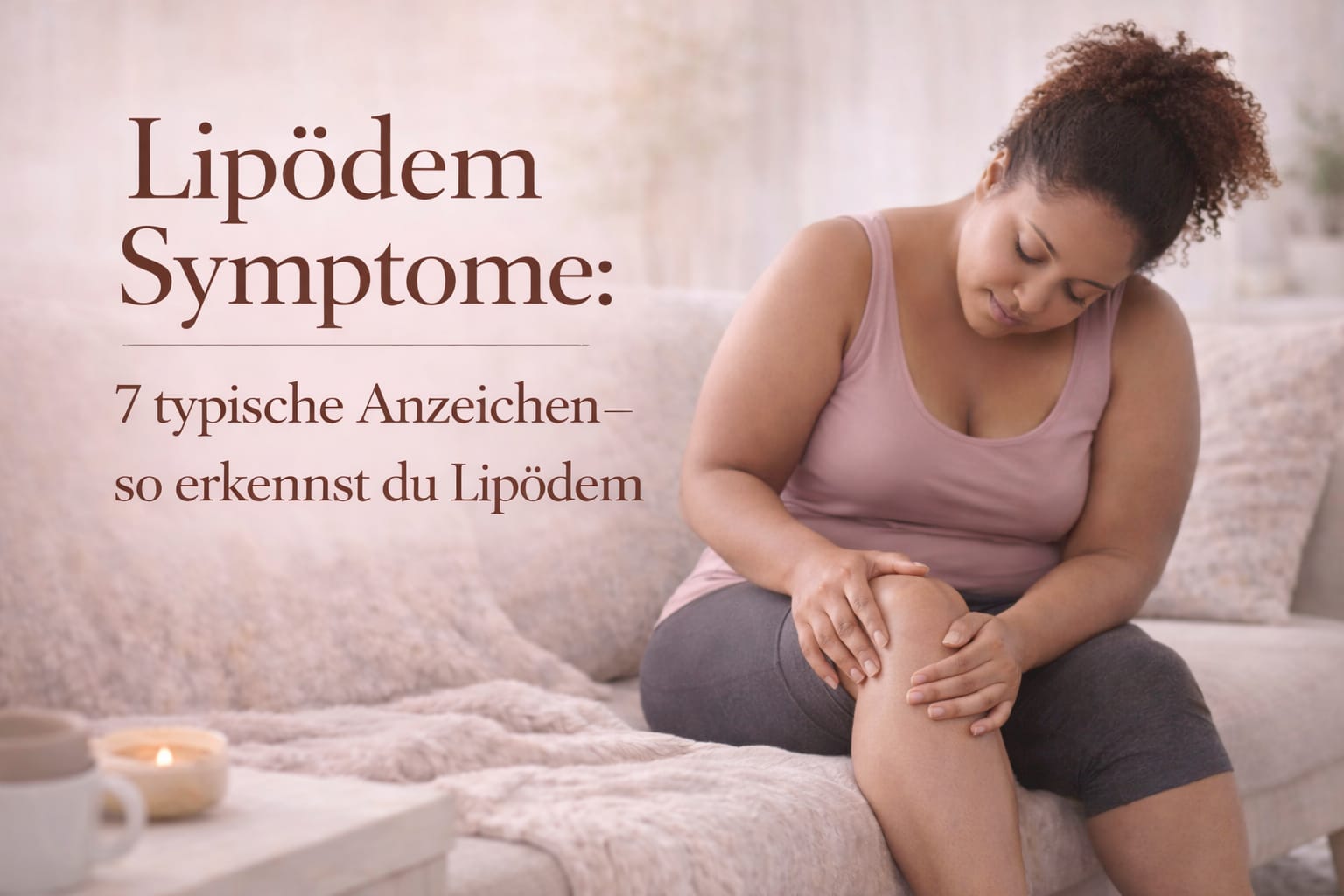 7 Symptome von Lipödem – diese Anzeichen solltest du kennen