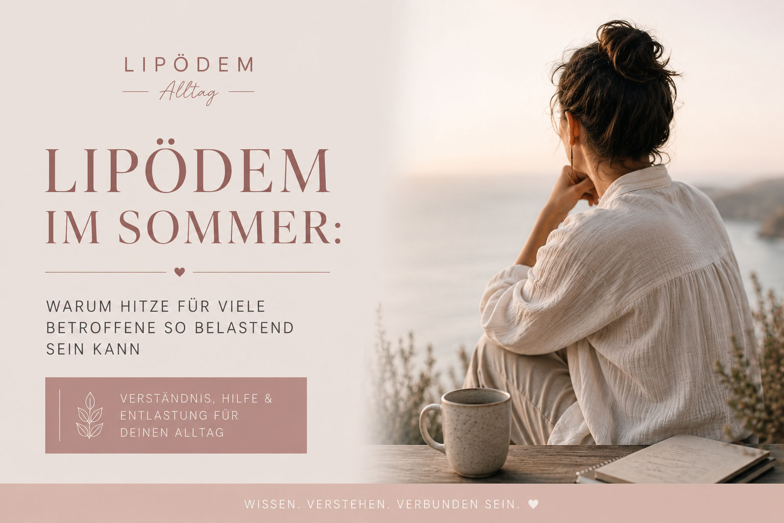 Lipödem im Sommer: Warum Hitze für viele Betroffene so belastend sein kann